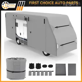 1st182167choice 1stchoice-autoparts 23-26ft Non-woven Fabric Rv Cover Class C Motorhome Windproof Camper