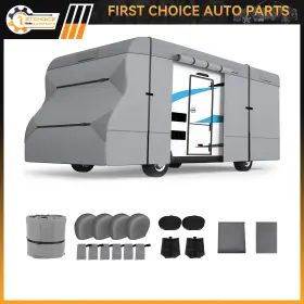 1st182168choice 1stchoice-autoparts 26-29ft Non-woven Fabric Rv Cover Class C Motorhome Windproof Camper