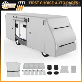 1st182170choice 1stchoice-autoparts 20-23ft Oxford Cloth Rv Cover Class C Motorhome Windproof Camper