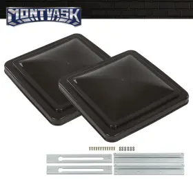 Mmo51854574 2014mmotor New 2pcs Smoke 14 Inch X Replacement Roof Vent Cover Camper Rv Trailer Ventline #2