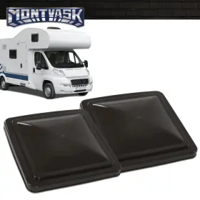 Mmo51854574 2014mmotor New 2pcs Smoke 14 Inch X Replacement Roof Vent Cover Camper Rv Trailer Ventline #3