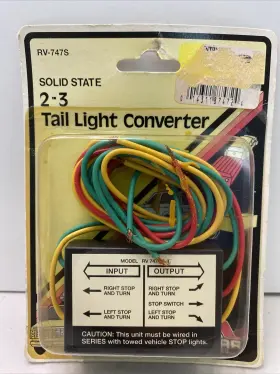 Rv-747s Acar 014311874724 2-3 Solid State Tail Light Converter Part #rv-747s