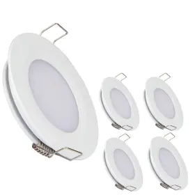 4333466015 Acegoo Dimmable 12v Led Puck Light 4 Pack For Rv Campervan Boat Under Cabinet