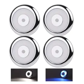 Ace-smpl-3-d Acegoo Rv Led Puck Light Camper Van 3 Overhead Ceiling 12v Down For Motorh
