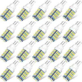 42-smd Acohuike 768564478849 T10 921 194 168 175 Led Bulbs White 20-packs Super Bright 3014