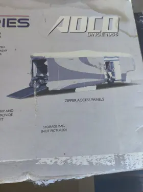32855 Adco All Climate Designer Series Tyvek 5th Wheel Cover 31ft 1 Inch X 34ft New