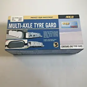 3923 Adco Polar White Multi-axle 27 Inch -29 Ultra Tyre Gard