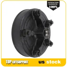 Adv162307100 Adv Boat Trailer Galvanized Hub 5 Lug 12 Inch X 2 For 3500 Lbs Axle