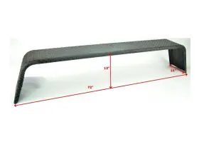 22969 Aftermarket 2 Qty Tandem Axle 14 Gauge Steel Diamond Plate Trailer Fenders 10 Inch X 72 13 22969 Aftermarket 2 Qty Tandem Axle 14 Gauge Steel Diamond Plate Trailer Fenders 10 Inch X 72 13