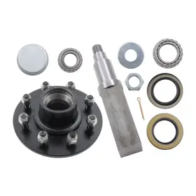 Aud58256d Aftermarket Southwest Wheel Square 42 Spindle And 8-6.5 Inch Bolt Circle 9/16 Trailer Hub Kit Aud58256d Aftermarket Southwest Wheel Square 42 Spindle And 8-6.5 Inch Bolt Circle 9/16 Trailer Hub Kit