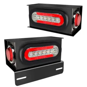 Age-t012 Agrieyes Sequential Turn Signal Trailer Lights Oval Led With Box Age-t012 Agrieyes Sequential Turn Signal Trailer Lights Oval Led With Box