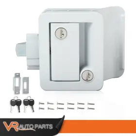 Allgooog120138 Allgoodauto Entry Door Lock Latch Key Handle Deadbolt Camper Cargo Trailer Fits Rv