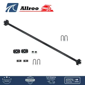 Alu3798035 Allroo For 2000lbs Trailer Axle 5 Lug-4.5ft 71ft Hub Face 58ft Spring Center With U-bolt