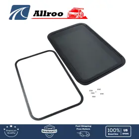 Alu3798811 Allroo 36 Inch Wide X 22 High Rv Exit Window With Screen Trailer Emergency Push Out