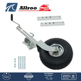 Alu4213195 Allroo Beach Boat Trailer Jack 13.38in 2000lb Capacity Rv Camper