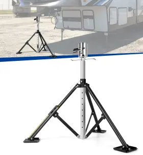Norv-5th-tps Altyostar Heavy Duty Tripod Stabilizer For Trailer 5th Wheel Adjustable From 34 To