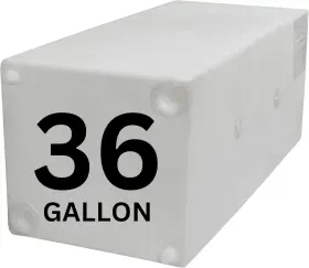 5549001 Ameri-kart 36 Gallon Rv Fresh Water Tank Potable Storage For
