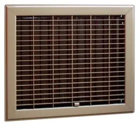 Ameriflow 400b8x10 Gravity Floor Register Steel Brown 8 X 10- Inch -