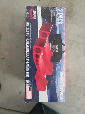 3604-2 Andersen Hitches 871155009947 2-pack Camper Leveler System Must Have Red 3604-2 Andersen Hitches 871155009947 2-pack Camper Leveler System Must Have Red
