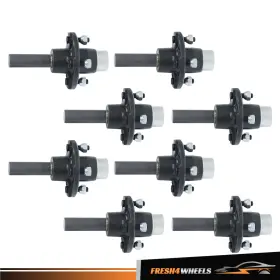 Fh5551014l Antoc Tool 8 Pack Trailer Axle Kits With 4 On Inch Bolt Idler 1 Hub And Round Bt8 Spindle Kit