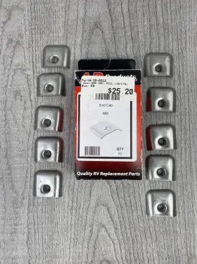 021-39203 Ap Products End Cap Mill 10/cs Rv Camper New Old Stock 021-39203 Ap Products End Cap Mill 10/cs Rv Camper New Old Stock