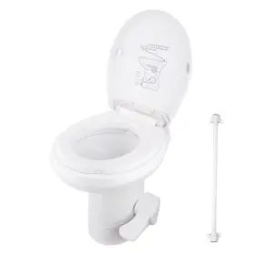 22gft001-3702-0709.v1 Apluschoice 20 Inch Rv Camper Toilet Gravity Flush Foot Pedal Home Caravan Travel Camping 22gft001-3702-0709.v1 Apluschoice 20 Inch Rv Camper Toilet Gravity Flush Foot Pedal Home Caravan Travel Camping