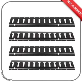App178888009 App 4 Pack E Track Tie Down Rail Kit 2ft For Trailers Heavy Loads Up To 2 000 Lbs