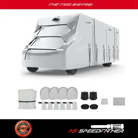 Asf182ed170r01 As-speedfather Oxford Cloth Rv Cover Class C Motorhome Windproof Camper 20ft-23ft Asf182ed170r01 As-speedfather Oxford Cloth Rv Cover Class C Motorhome Windproof Camper 20ft-23ft