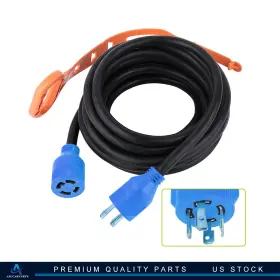 Aup16076301cp Asucarparts Generator Extension Cord 20 Ft 4 Prong Power Cable 10 Gauge 30 Amp Adapter Plug