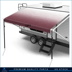 Aup178331828901u Asucarparts 18.1ft 8ft Waterproof Rv Awning Fabric Replacement For Camper Trailer Pink Aup178331828901u Asucarparts 18.1ft 8ft Waterproof Rv Awning Fabric Replacement For Camper Trailer Pink