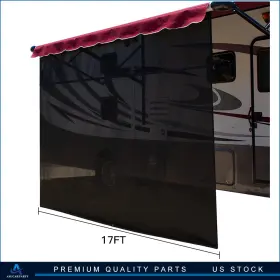 Aup178779828001g Asucarparts Rv Awning Fabric 16.1 Feet Length Camper Replacement Shade 8ft