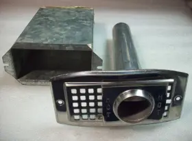 35955 Atwood Rv Hydro Flame Furnace Vent Kit New Outside Piece Used Metal Duct Tube