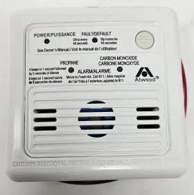 36636 Atwood Dual Propane And Monoxide Detector Alarm White 36636 Atwood Dual Propane And Monoxide Detector Alarm White