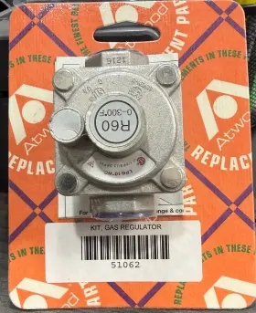 Atwood 51062 Range Stove Gas Regulator R60 Nos