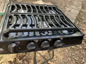 Ca-35 Atwood 52962 Dometic Lp Gas 3-burner Rv Range Slide In Cook Top #3 Ca-35 Atwood 52962 Dometic Lp Gas 3-burner Rv Range Slide In Cook Top #3