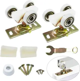 Au023 Augenweide 2 Pack Sliding Pocket Door Rollers Replacements Top Hanger