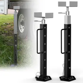 Auh-as-003 Auh Adjustable Rv Slide Out Support Jacks 19ftft-47ftft Heavy-duty 5000 Lbs 2 Pcs