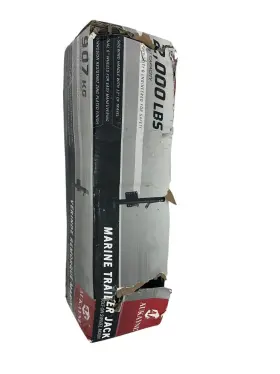 Tj169 Aukayne Marine Rv Boat Trailer Lift Jack Dual Wheel Heavy Duty 2000 Pounds