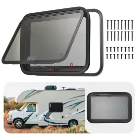 Rw-e-30x20 Ausum Motor Rv Exit Window 30 Inch X20 Push Out Emergency 1-3/4 Wall Camper Replacement Rw-e-30x20 Ausum Motor Rv Exit Window 30 Inch X20 Push Out Emergency 1-3/4 Wall Camper Replacement