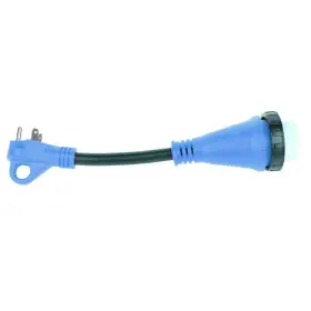 Aut1094100us Aut 30 Amp Male To 50 Rv Power Cord Adapter Twist Lock Female Camper Detachable