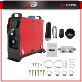 Ae18199401p Auto Engineparts 12v 8kw Diesel Air Heater All-in-one Lcd Remote Control For Car Rv Indoors