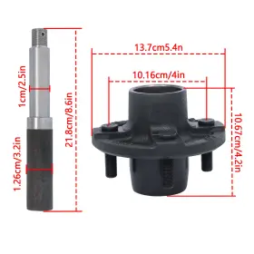 Yi117990y Auto-yictory With Trailer Bearing Kit 8 Sets 1 Inch Round Bt8 Spindle And 4 On Hub #3 Yi117990y Auto-yictory With Trailer Bearing Kit 8 Sets 1 Inch Round Bt8 Spindle And 4 On Hub #3