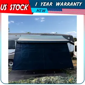 Adp178779828001g Autodayplu Rv Awning Fabric 16.1ft Length Camper Replacement Shade 8ft