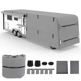 Adp182159ddap Autodayplu Rv Cover 31ft-34ft Class A Motorhome Windproof And Waterproof Non-woven Fabric Adp182159ddap Autodayplu Rv Cover 31ft-34ft Class A Motorhome Windproof And Waterproof Non-woven Fabric