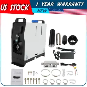 Autodayplus Adp181995s01 For Car Rv Indoors Diesel Air Heater All-in-one 12v 8kw Lcd Remote Control