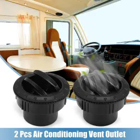 Automall Tech 782685726566 Air Conditioning Vent Outlet Rotatable 60mm For Rv Bus Boat Yacht Set Of 2 Automall Tech 782685726566 Air Conditioning Vent Outlet Rotatable 60mm For Rv Bus Boat Yacht Set Of 2