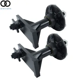 Apo281472 Autoooparts 5 5.5 Lug Superior Shipping Container Wheels And Bolt-on Spindle Kit Without Handle