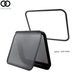 Apo313296 Autoooparts 30 Inch W X 22 H Emergency Escape Window Rv Push With Net Screen Trim Ring