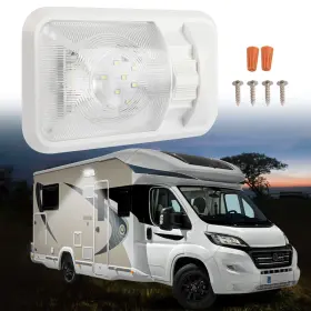 Autopartsclub2018 Apc129849 12v Rv Ceiling Dome Light Interior Lighting For Trailer Camper With Switch Autopartsclub2018 Apc129849 12v Rv Ceiling Dome Light Interior Lighting For Trailer Camper With Switch