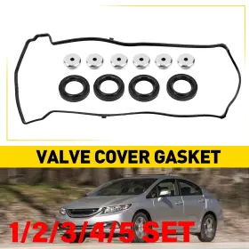 12030-rta-000 Auxito Valve Cover Gasket Set For Acura Csx Ilx Rsx Rdx Tsx 02-13 1-5set 12030-rta-000 Auxito Valve Cover Gasket Set For Acura Csx Ilx Rsx Rdx Tsx 02-13 1-5set